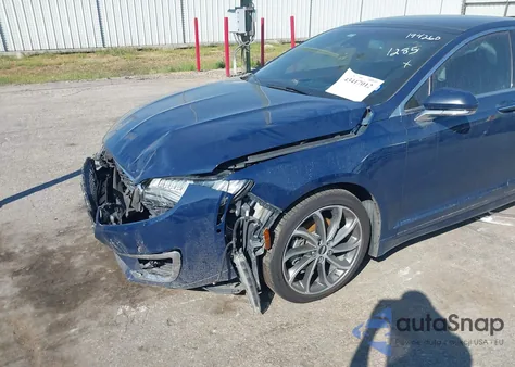 2018 Lincoln Mkz Hybrid Reserve z USA, uszkodzony, nr VIN 3LN6L5MU4JR619547